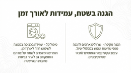 Product advertisement with text and icons on a white background